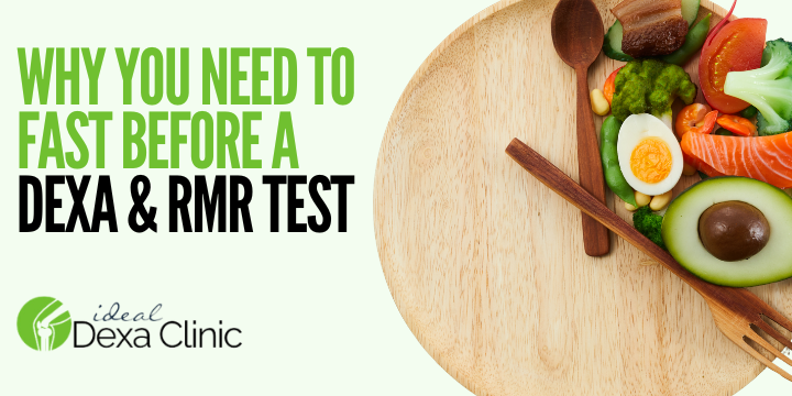 Why you need to fast before a dexa & rmr test title